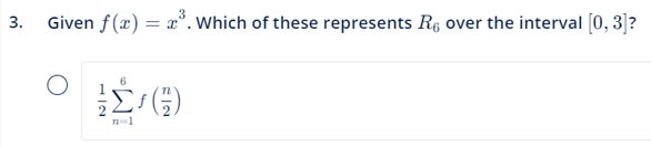 Sample questions from Formative